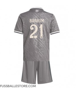 Günstige Real Madrid Brahim Diaz #21 3rd trikot Kinder 2024-25 Kurzarm (+ Kurze Hosen)